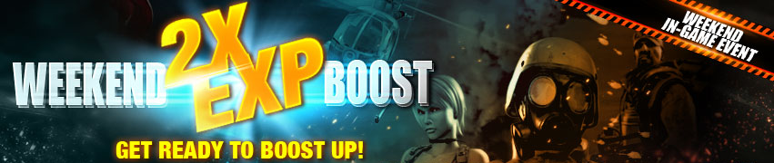 Weekend EXP Boost